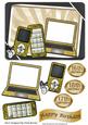 Boys Gold Gadgets & Things, Mobile, Laptop, Mp3 Player