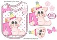 Cute Little Pig, It's My 4th Birthday on a Bib