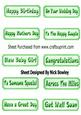 Green Bubble Sentiment Tags