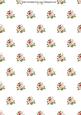 Pink and White Roses A4 Backing Paper
