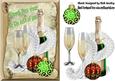 Happy New Year! Champagne and Glasses