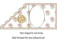 Pink Pearl Rose Over the Edge Insert
