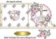 Baby Girls Christening or Baptism,bible Over the Edge