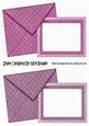 A5 Frames Shades of Rose Card & Envelope