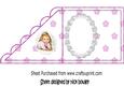 Baby Girl Playing Peek a Boo Over the Edge Insert