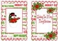 A Jolly Snowman with Christmas Tree, A5 Insert