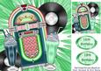 Jukebox, Records and Milkshakes Green Memorabilia 8x8