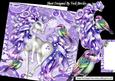 Pretty Fantasy Lilac Unicorn with Little Birds 8x8 Mini Kit