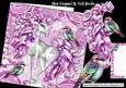 Pretty Fantasy Pink Unicorn with Little Birds 8x8 Mini Kit