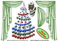 Christmas Tree with Stocking A4