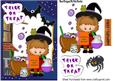 Spells and Brews, Trick or Treat, with Little Witch