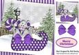 This is Keeping Me Lovely Warm Just Need a Hat Purple 8x8