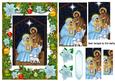 Lovely Mary and Joseph in Christmas Frame Pyramids