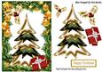 Lovely Gold and Green Christmas Tree,with Gold Baubles