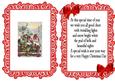 Vintage Snow Scene of Robins A5 Insert with Verse