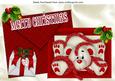 Teddy Tangled in Tinsel, on Card and Envelope A4