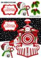 Room for Me on the Santa Express! Ho! Ho! Ho! 8x8