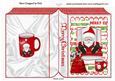 Santa Having a Snooze in His Chair Folded Book