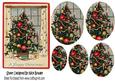 Lovely Christmas Tree Oval Pyramids