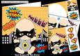 Super Baby Dressed as Bat Man 8x8 Mini Kit