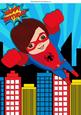 Super Hero! Up Up and Away, Flying in the City A4
