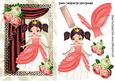 Pretty Princess with Drapse and Roses