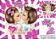 Our First Kiss on Valentines Day! with Cerise Heart Bows