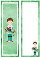 Urban Sk8ter Boy, with His Skateboard Tall Dl Insert