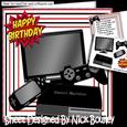 Games Machine, with Tv and Gadgets 8x8 Mini Kit