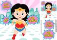 Girl Power! Wonder Girl, Bam Take That! 8x8