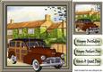 Lovely Cottages with 1948 Brown Woody 8x8