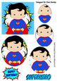 Superman Super Hero, Oval Pyramids
