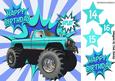 Turq Monster Truck! 8x8
