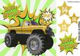 Gold Monster Truck! 8x8