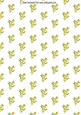 Pretty Yellow Lillies Backing Paper (portrait)