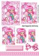 Cute Pink Candy Faerie, with Little Pink Birds Pyramids
