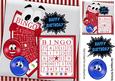 Toony Bingo Board 8x8