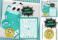 Turq Toony Bingo Board 8x8