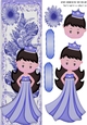Pretty Princess Bluebell with flowers tall DL