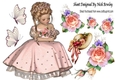 pretty in pink with roses and lace A4