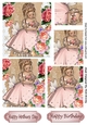 pretty in pink with roses and lace pyramids