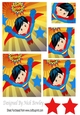 Superman flying in the sunset! pyramids