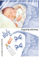 Sweet baby Boy sleeping, with his bottle