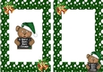 Have a Beary Merry Christmas! teddy with bell A5 Insert