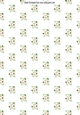 Pretty painted cream roses background paper (portrait)
