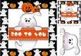 Boo! to you Ghost, in ghost frame 8x8