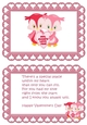 OWL ALWAYS LOVE YOU! Cute owls with bows in heart frame A5 Insert