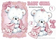 I love my pink fluffy comfort blanket with cute white teddy