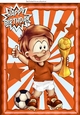 I am The champion footballer in orange A4