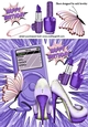 pretty shoes with purple ipod & butterflies